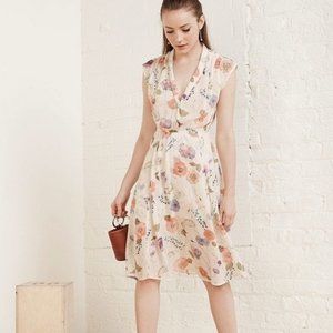 Floral Sheer Reformation Corey Dress